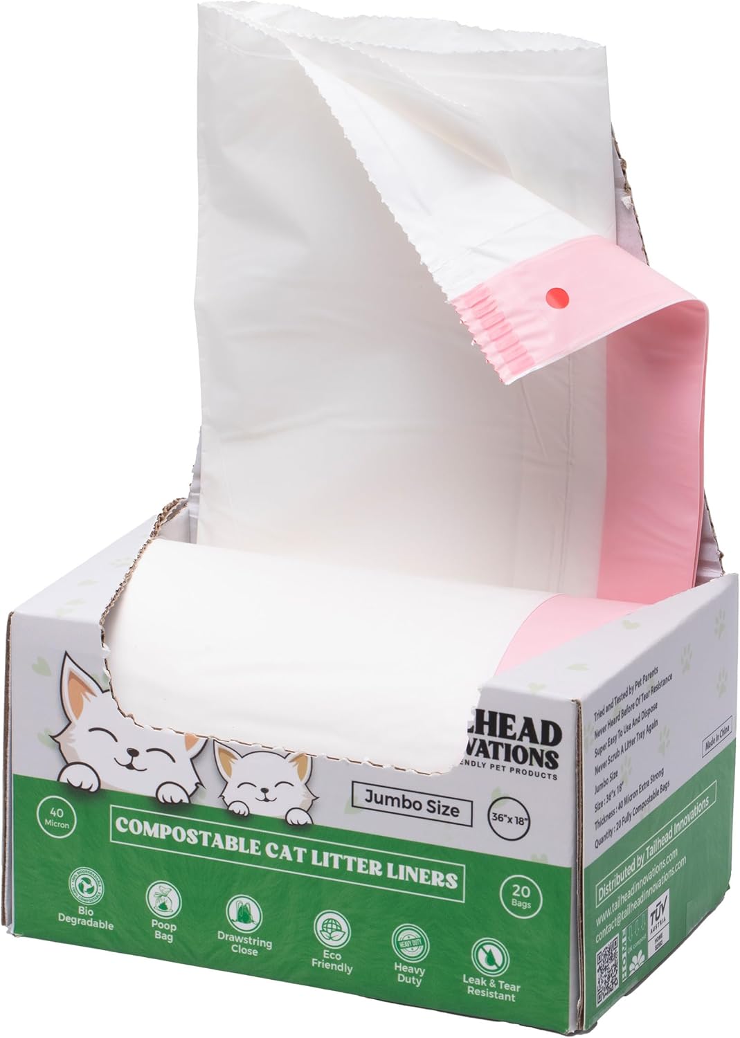 Compostable Cat Litter Box Liners